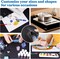 LET'S RESIN Extra Large Silicone Mat for Crafts,36''x24''Nonstick &Nonskid Heat-Resistant Silicone Crafts Mat, Easy Clean&Store Multipurpose Silicone Mat for Resin, DIY Art Crafts,Paint, Clay
